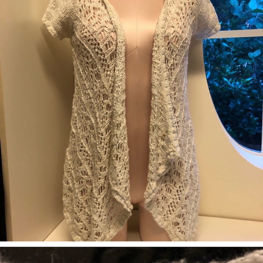 Crochet Cardigan by Justice